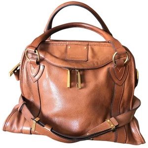 Marc Jacobs Classic Wellington Cognac Leather Bag
